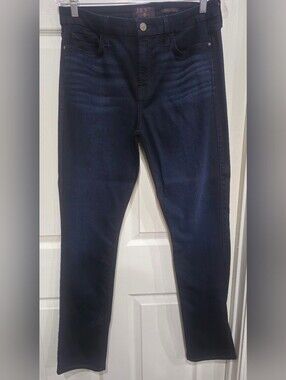 JEN 7 Women's Navy Skinny Jeans - Stretch Slim Fit